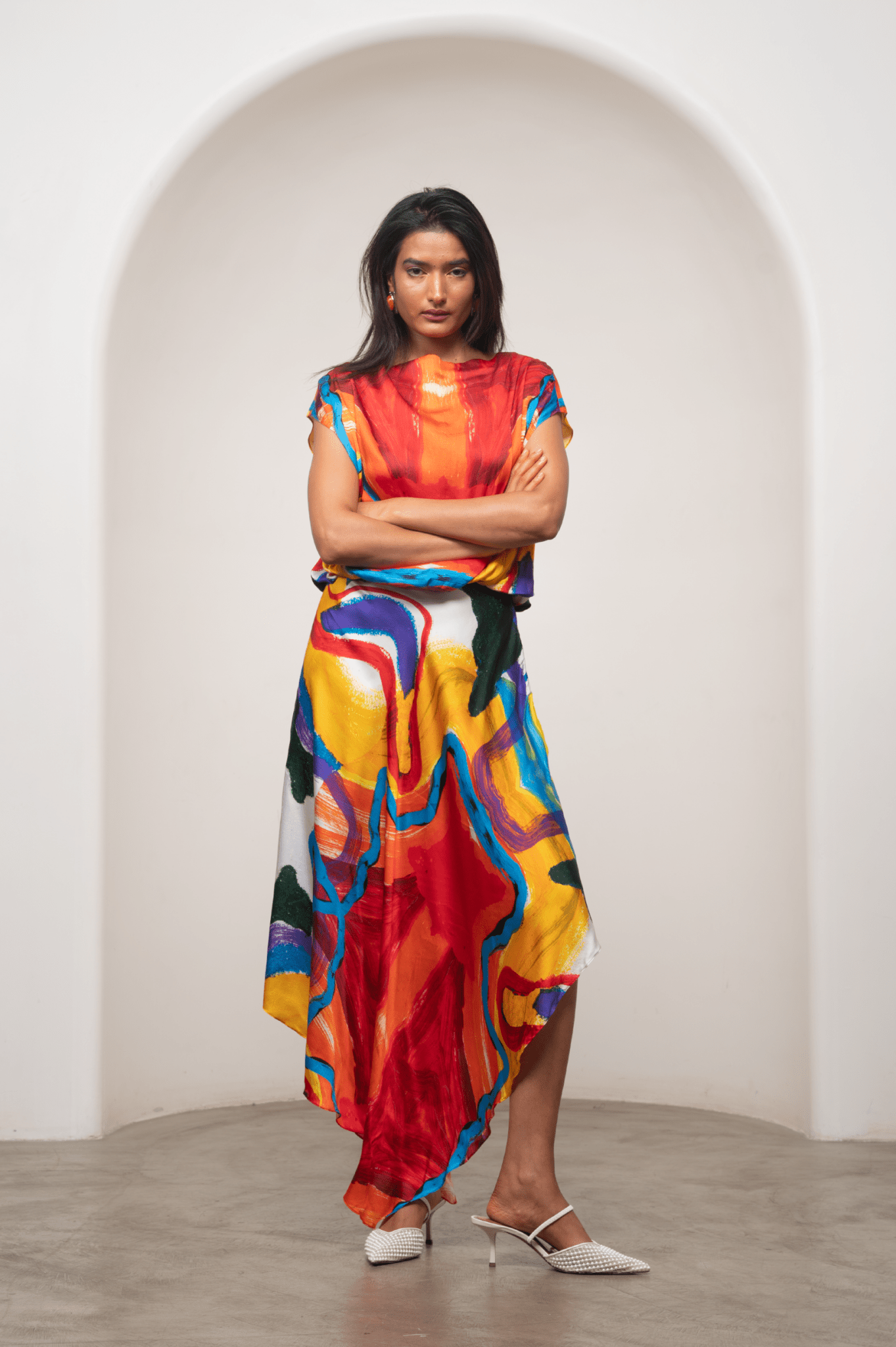 Ruel Handkerchief Dress - CiceroniDressesAdvait