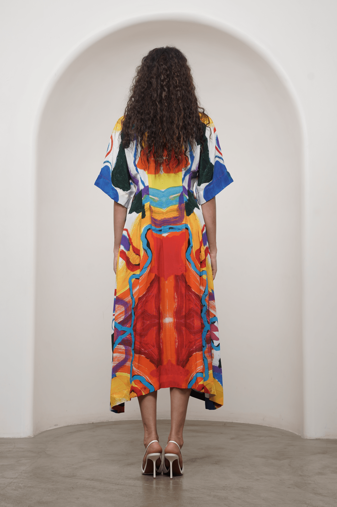 Ruel Kimono Dress - CiceroniDressesAdvait