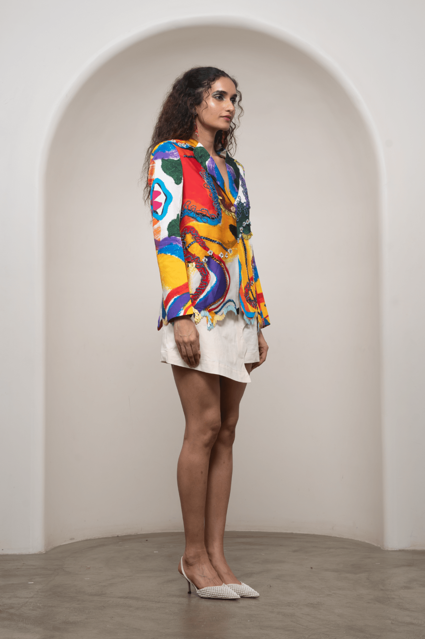 Ruel Wavy Blazer Set - CiceroniSkirt SetAdvait