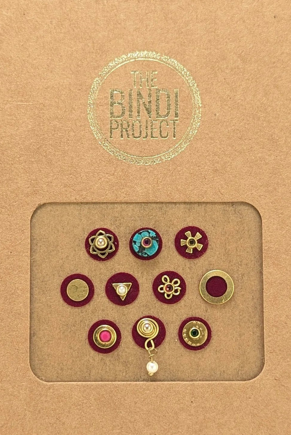 Ruhaani Ruh Maroon Bindi - CiceroniBindiThe Bindi Project