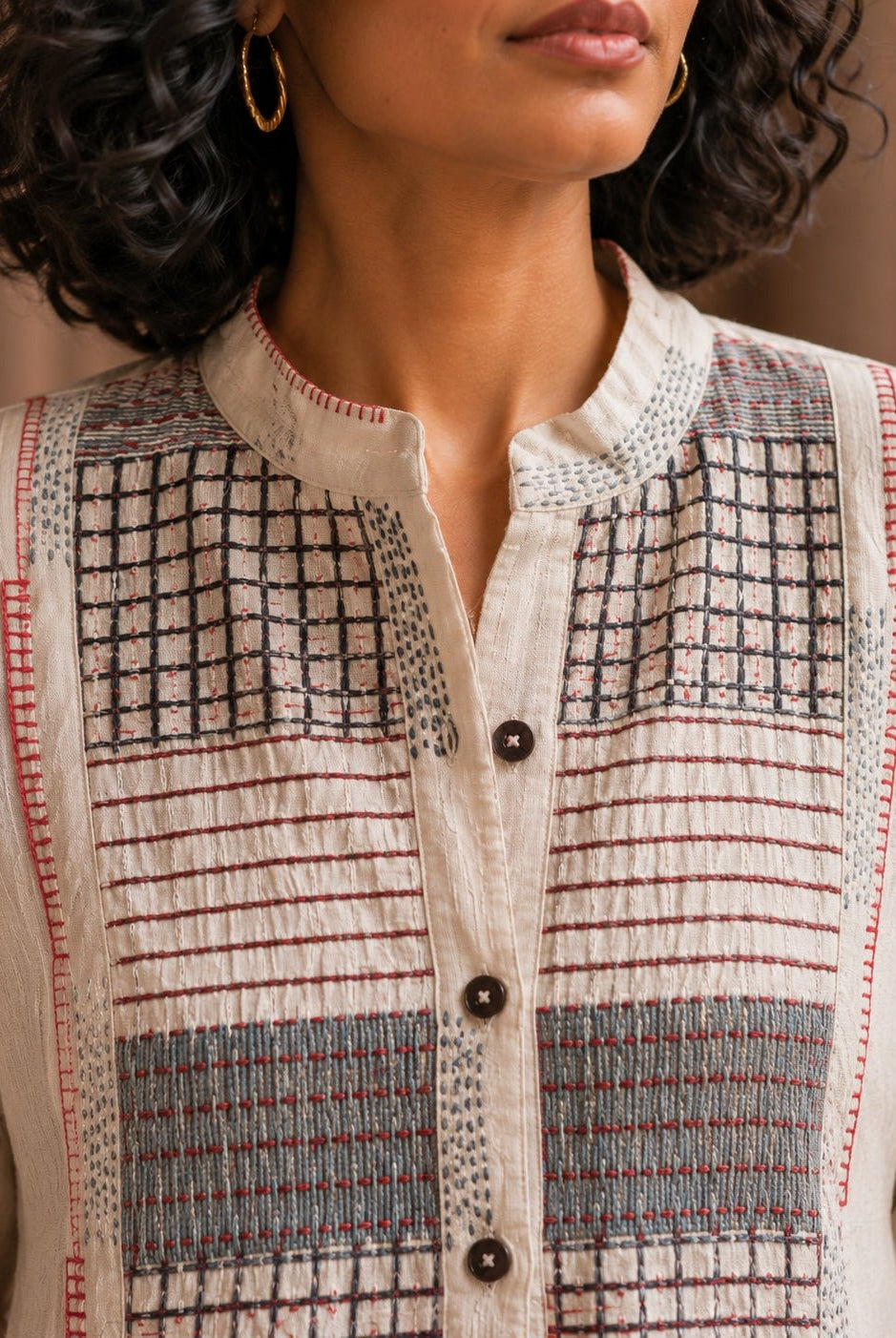 Ruhana Shirt - CiceroniWomen ShirtsThe Woven Lab