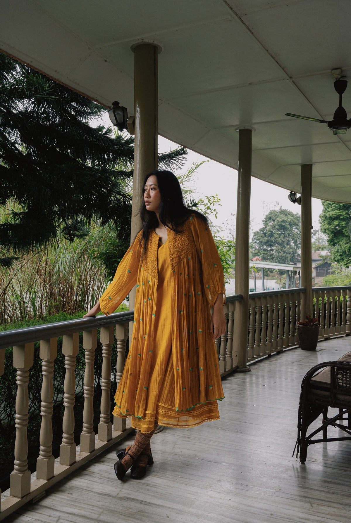 Rumi Set - Mustard - CiceroniDressesGaach