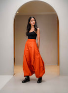 Rust Harem Pants - CiceroniPantsPrathaa