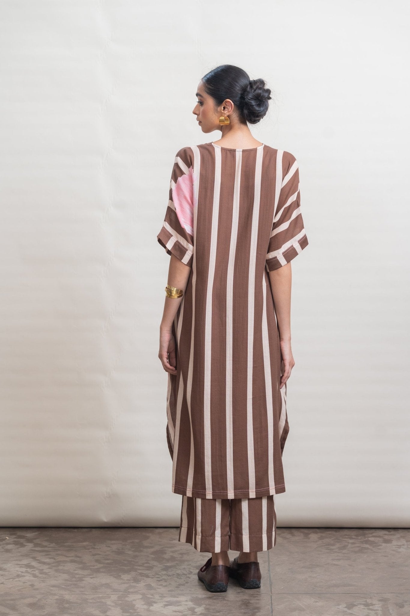 Ruth Aven Set - Rustwood Brown - CiceroniKurta Set, Everyday WearRaga & Co.