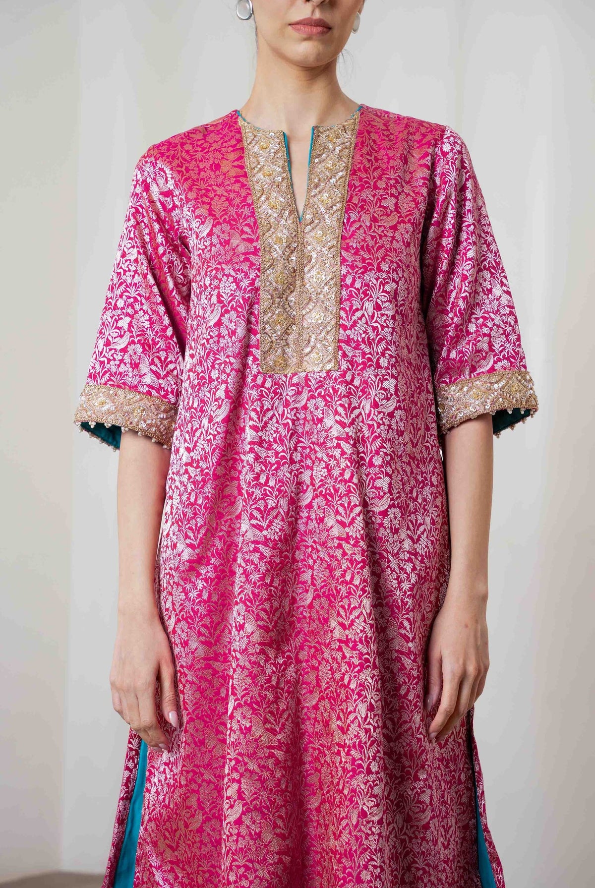 Rysa Kurta Set Magenta - CiceroniKurta Set, Festive WearShriya Singhi