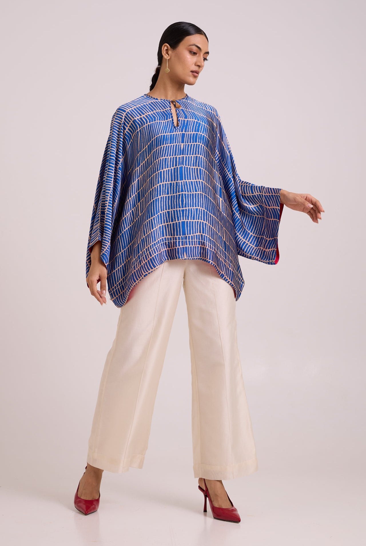 Sabrina - Electric Blue Cloud Top + Pants - CiceroniCo - ord SetMadder Much