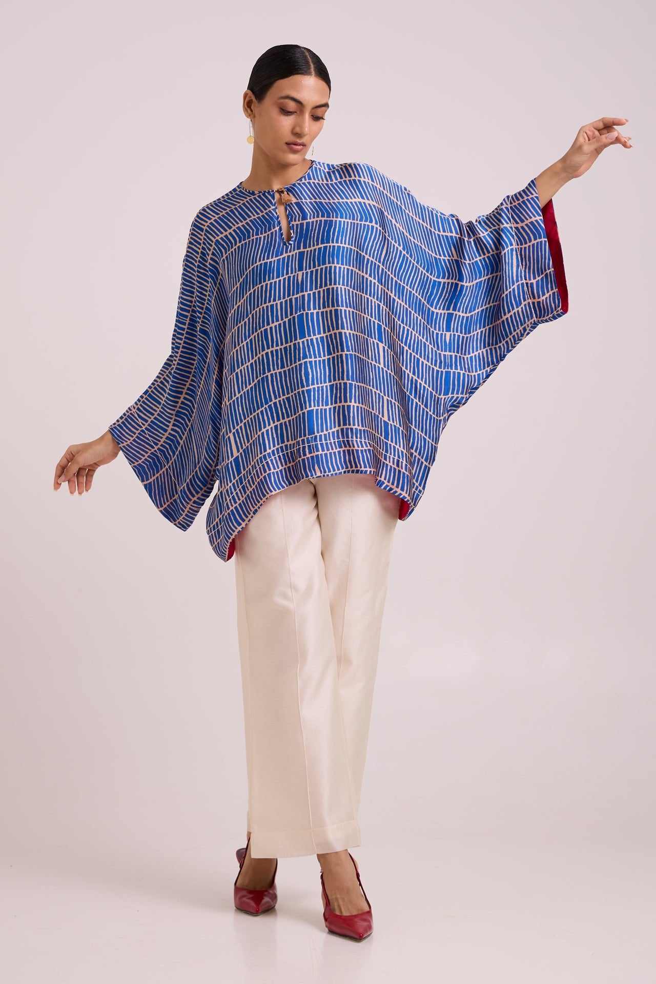 Sabrina - Electric Blue Cloud Top + Pants - CiceroniCo - ord SetMadder Much