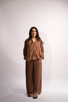 Safari Balloon Sleeve Top - CiceroniTopsLabel Sugar