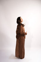 Safari Balloon Sleeve Top - CiceroniTopsLabel Sugar