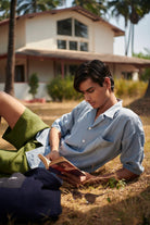 Safari Linen Men's Golf Shorts - CiceroniShortsSaphed