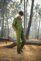 Safari Linen Men's Overshirt - CiceroniShirtSaphed