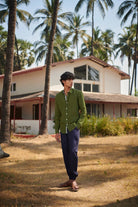 Safari Linen Men's Oxford Shirt - Slim Fit - CiceroniMen ShirtsSaphed