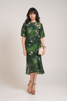 Sage Ruched Dress - CiceroniDressesAdvait