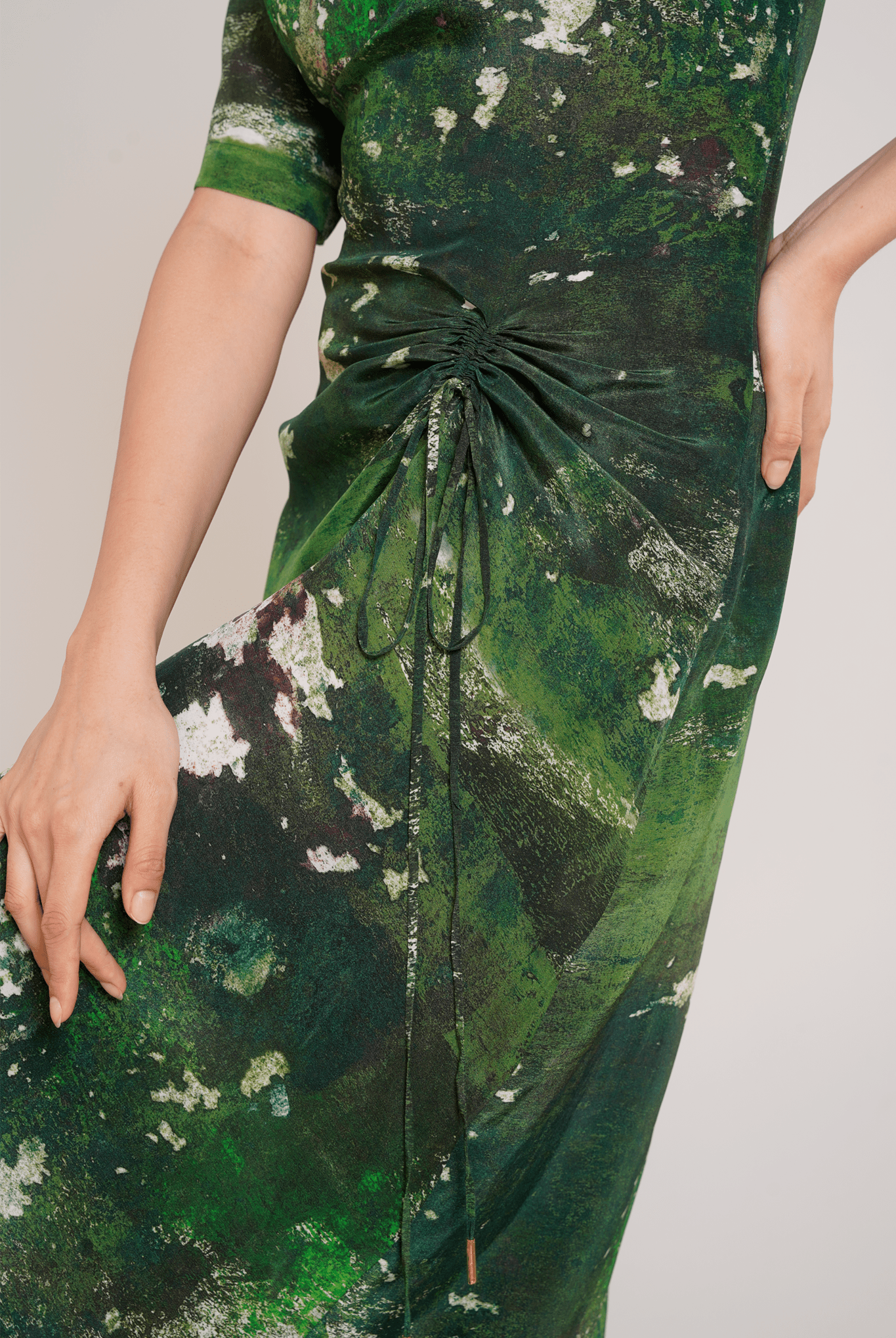 Sage Ruched Dress - CiceroniDressesAdvait