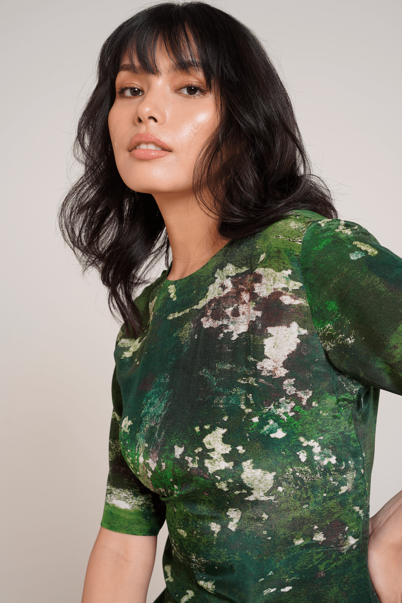 Sage Ruched Dress - CiceroniDressesAdvait