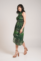 Sage Shirt Dress - CiceroniDressesAdvait