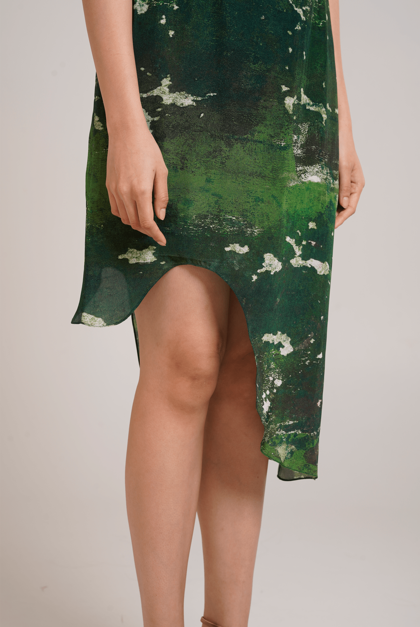 Sage Shirt Dress - CiceroniDressesAdvait