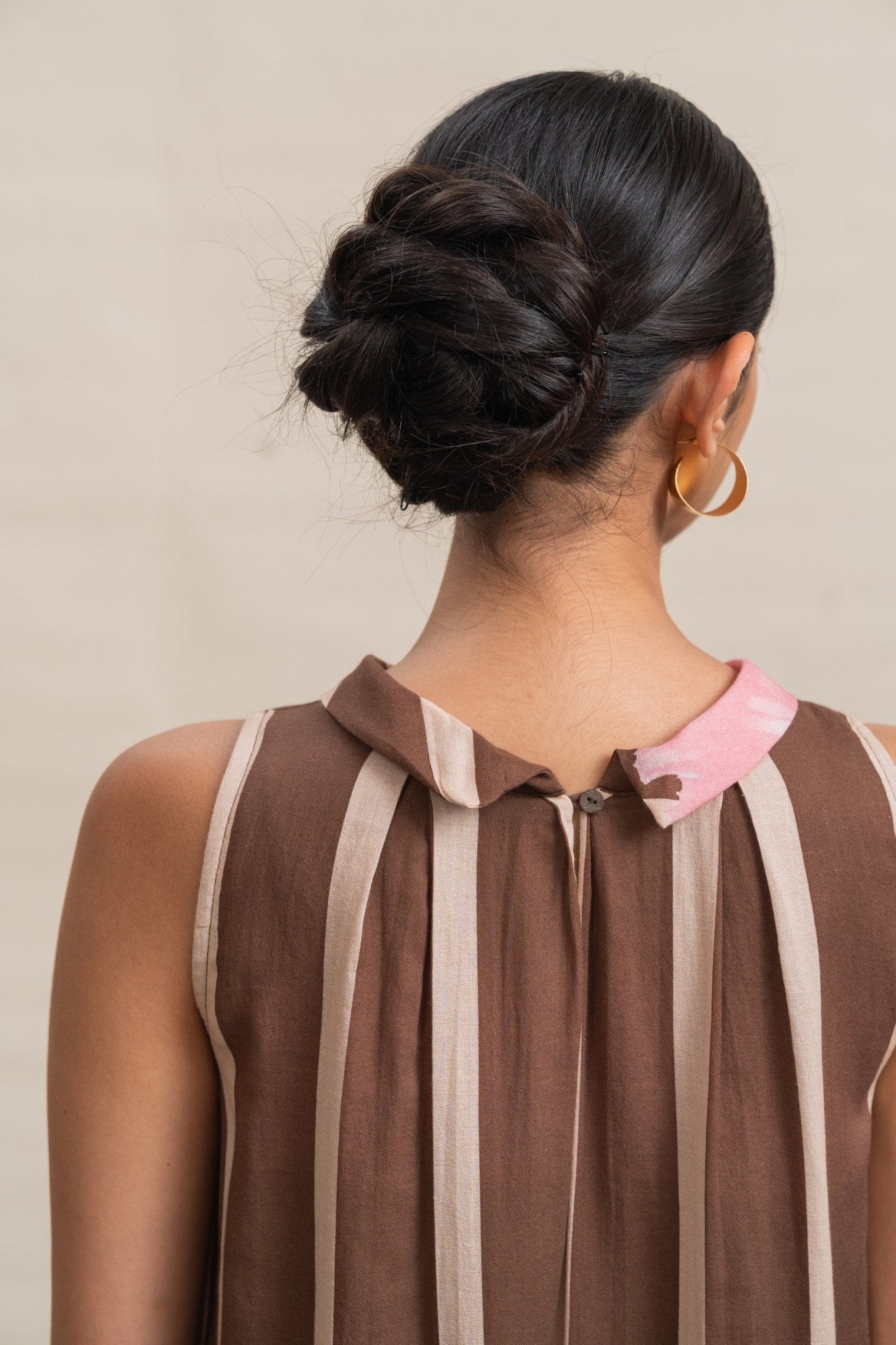 Saira Dress - Rustwood Brown - CiceroniDressesRaga & Co.