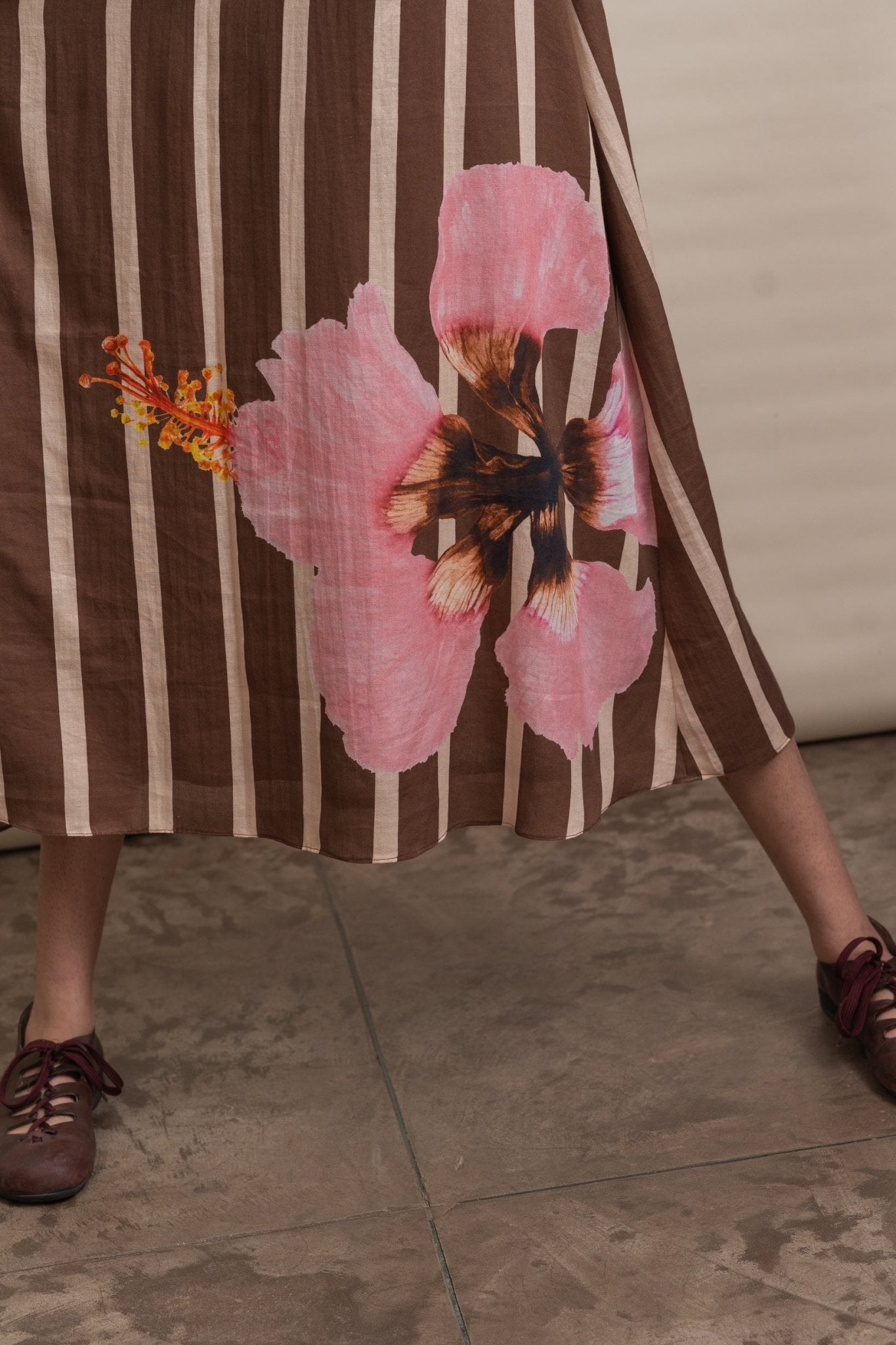 Saira Dress - Rustwood Brown - CiceroniDressesRaga & Co.