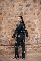 Sandra Straight Pants - Triangle Print - CiceroniPantsThe Terra Tribe
