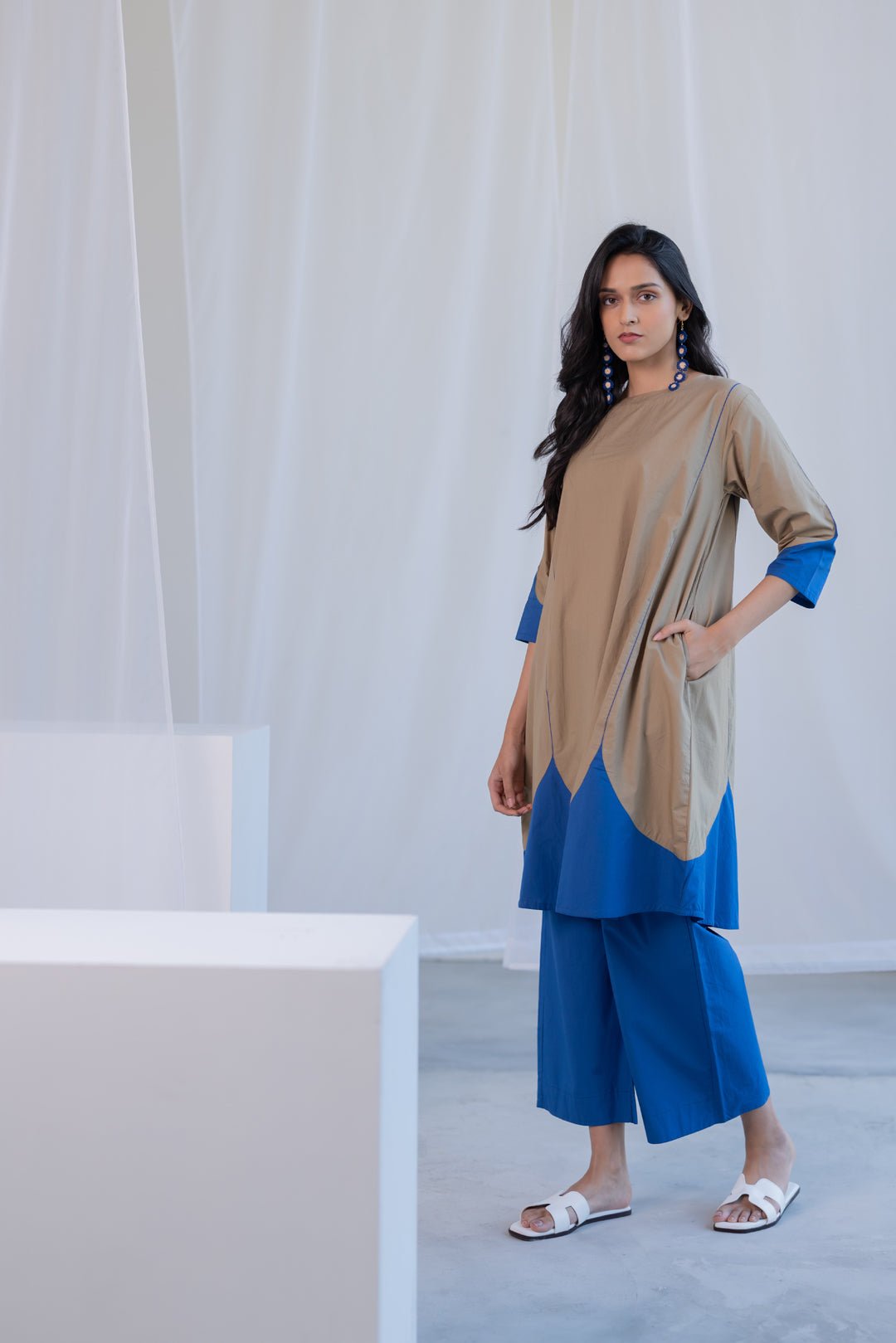 Sandy Seashore Co - ord Set - CiceroniKurta Set, Everyday WearSilai Studio