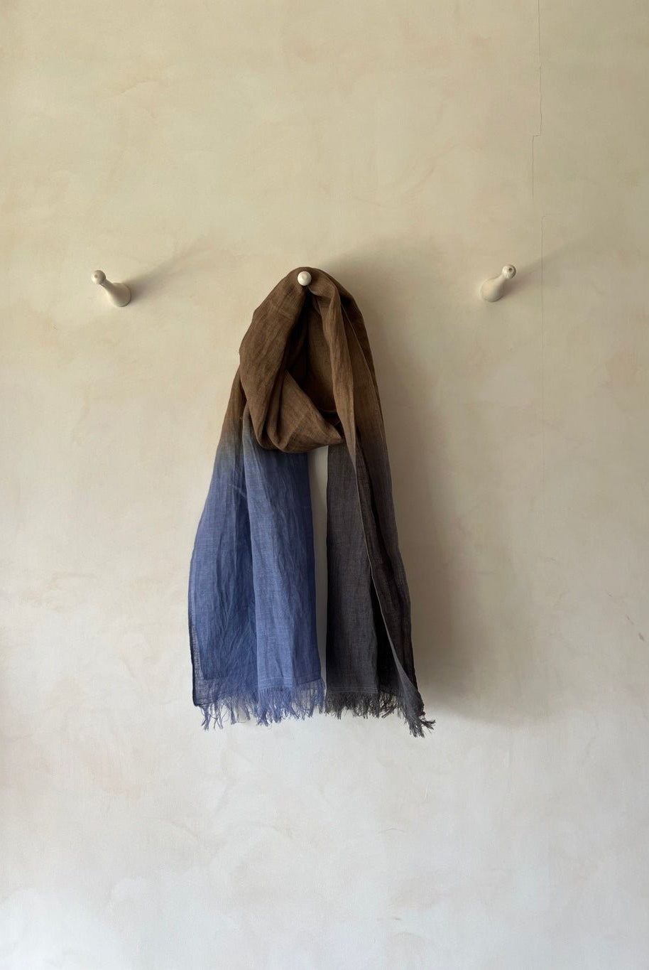 Santorini Blue Ombre Stole - CiceroniScarvesPaeony