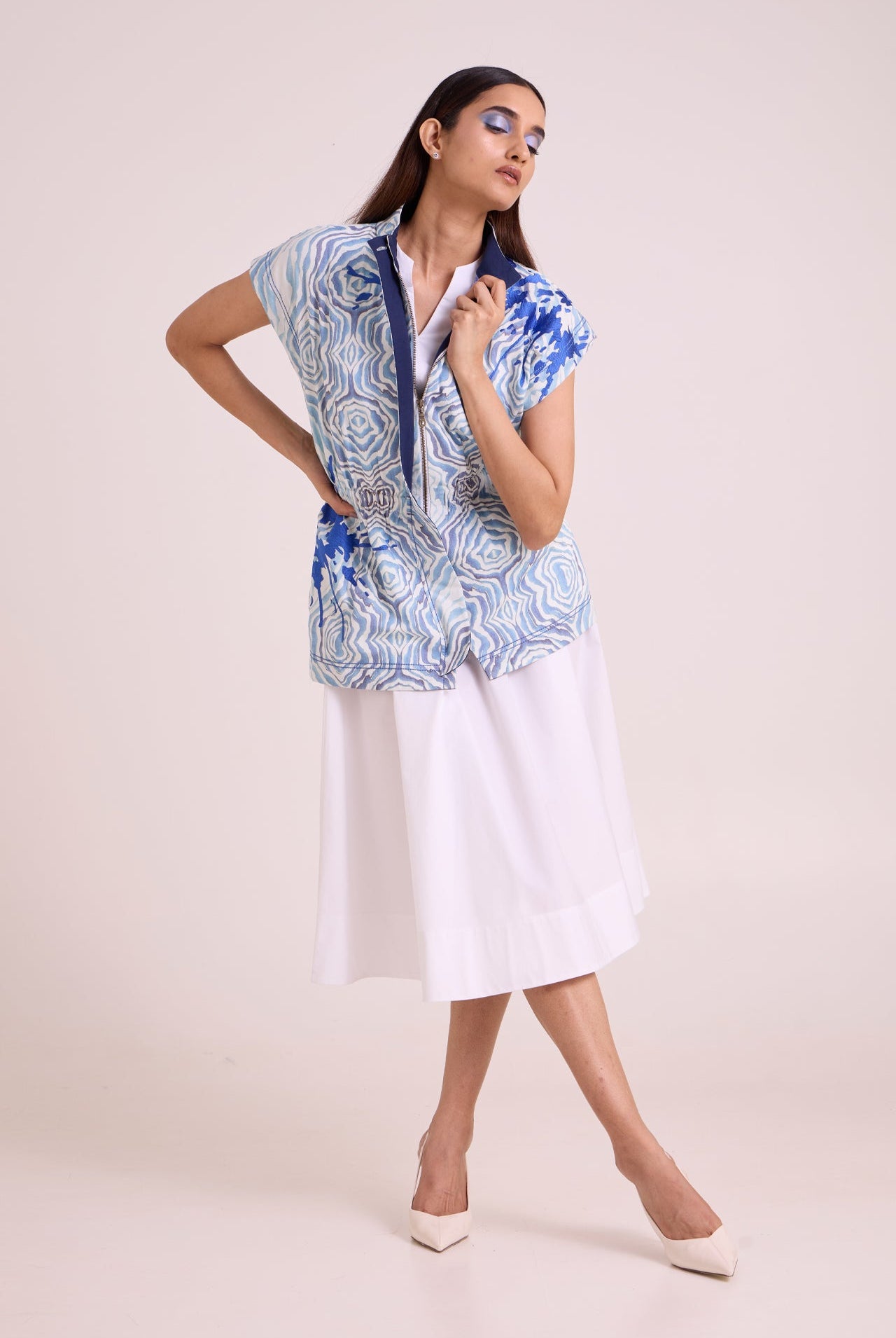 Sarabi - Peace Rock Jacket & Chalk Dress - CiceroniDressMadder Much