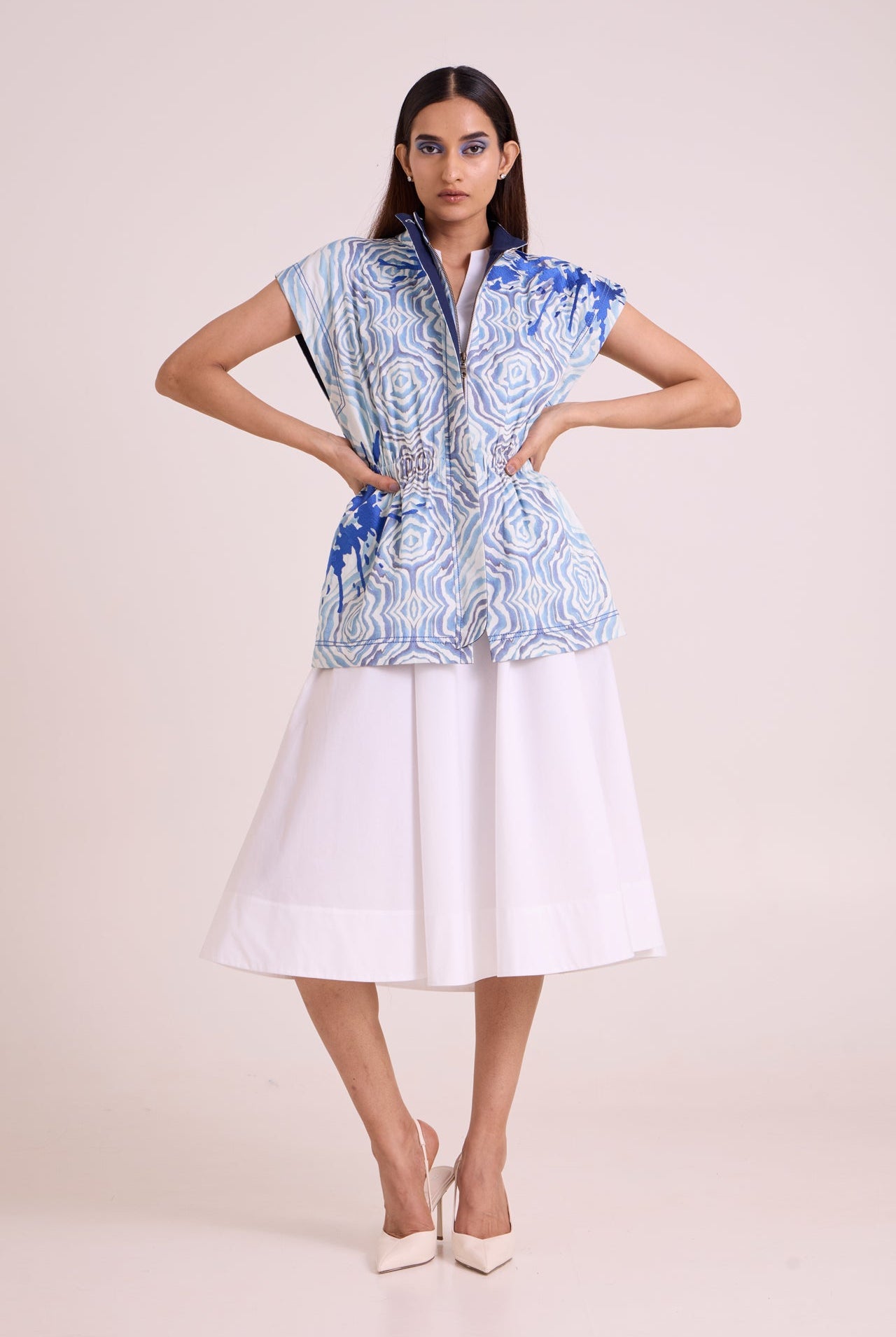 Sarabi - Peace Rock Jacket & Chalk Dress - CiceroniDressMadder Much
