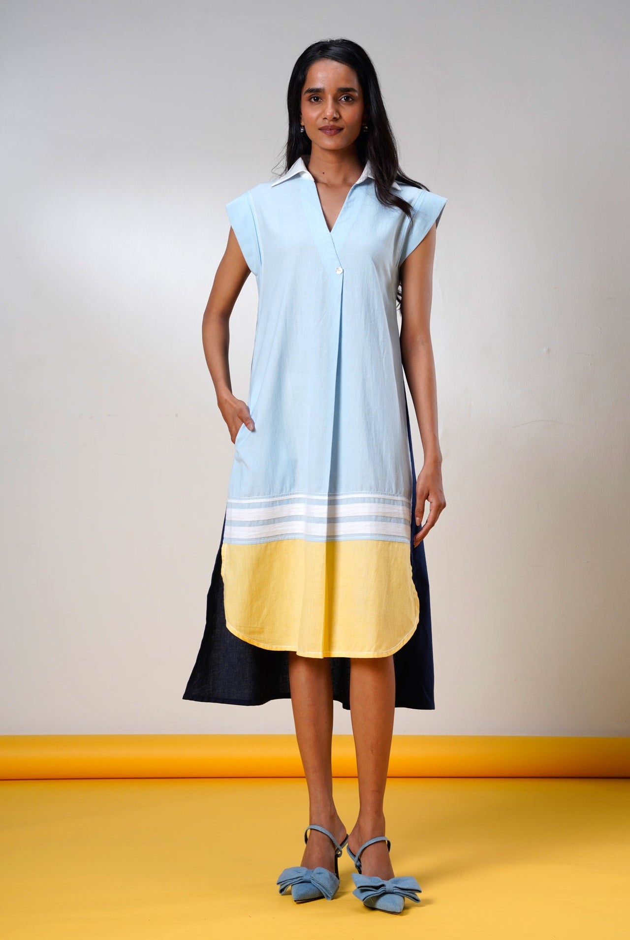 Savai – Ice & Ink Midi Dress - CiceroniDressesMadder Much