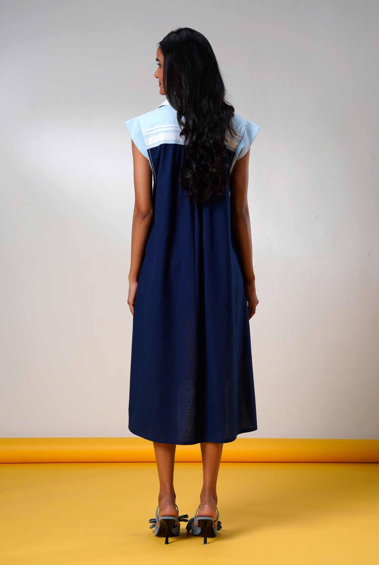 Savai – Ice & Ink Midi Dress - CiceroniDressesMadder Much