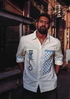 Sawai Shacket - Blue - CiceroniUnisex ShirtsThe Raw India