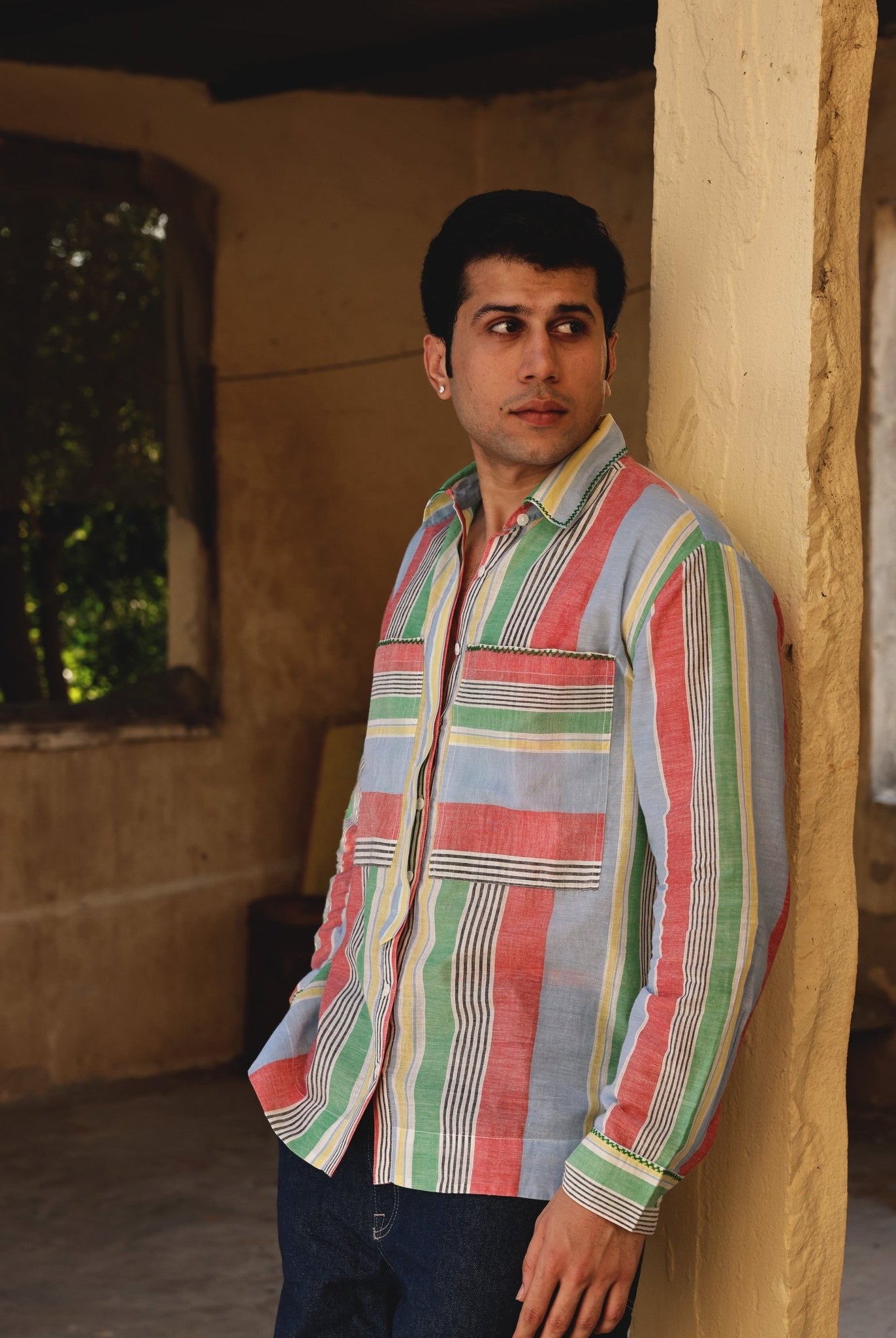 Sawai Shirt - Multi Stripe - CiceroniMen ShirtsThe Raw India