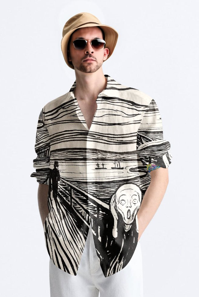 Scream Shirt - CiceroniUnisex ShirtsNaymish