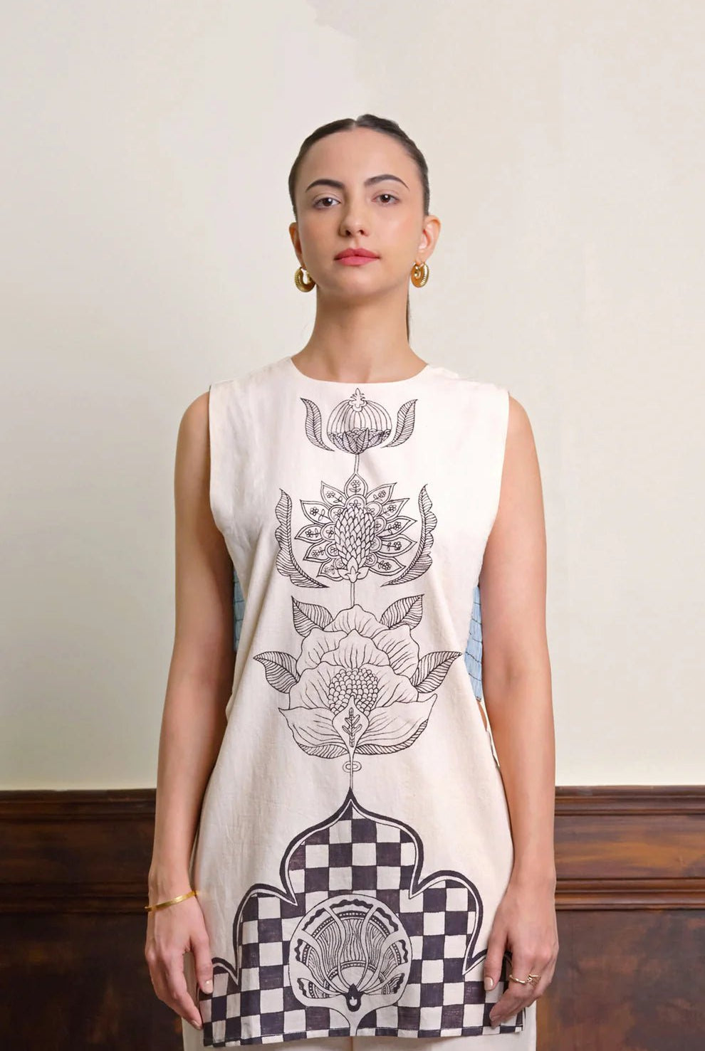 Scribbled in Threads Top - CiceroniTopsNambi - Kai