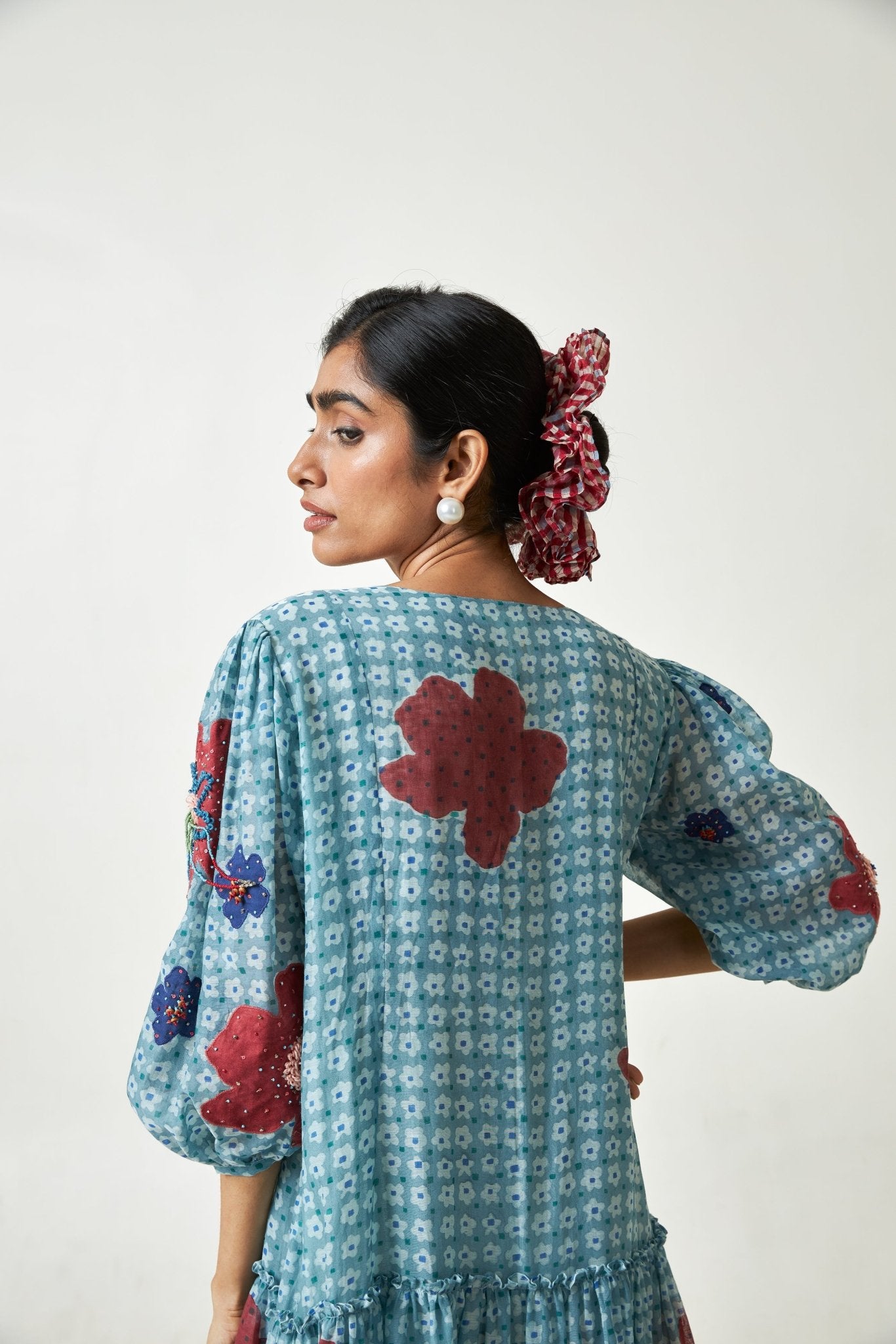 Seabreeze Block Printed Dress - CiceroniDressPants and Pajamas
