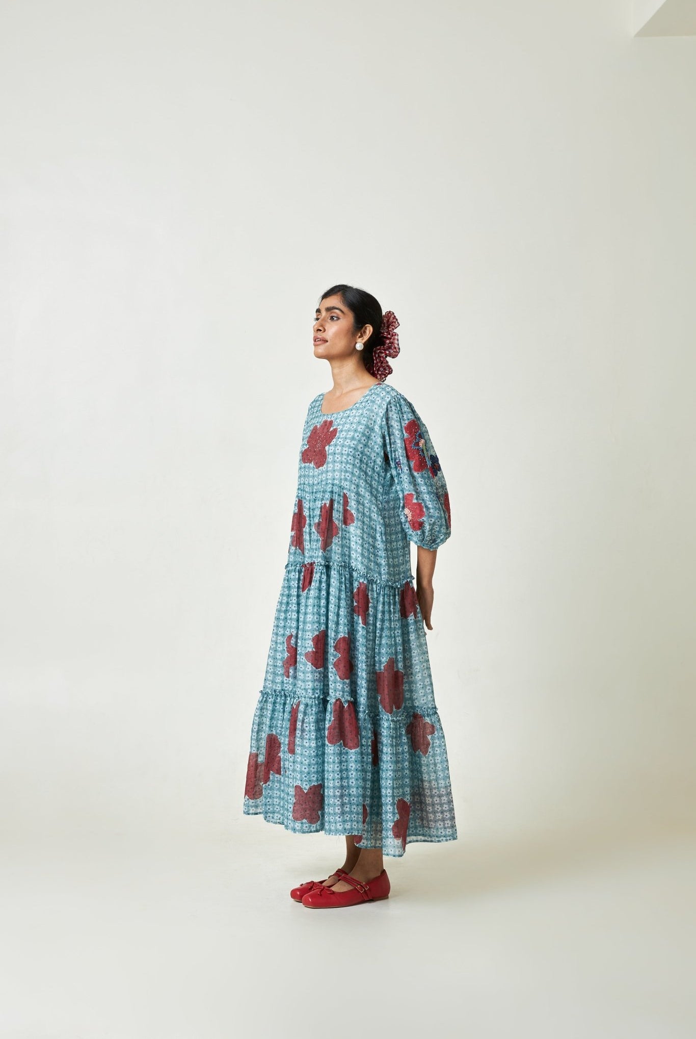 Seabreeze Block Printed Dress - CiceroniDressPants and Pajamas