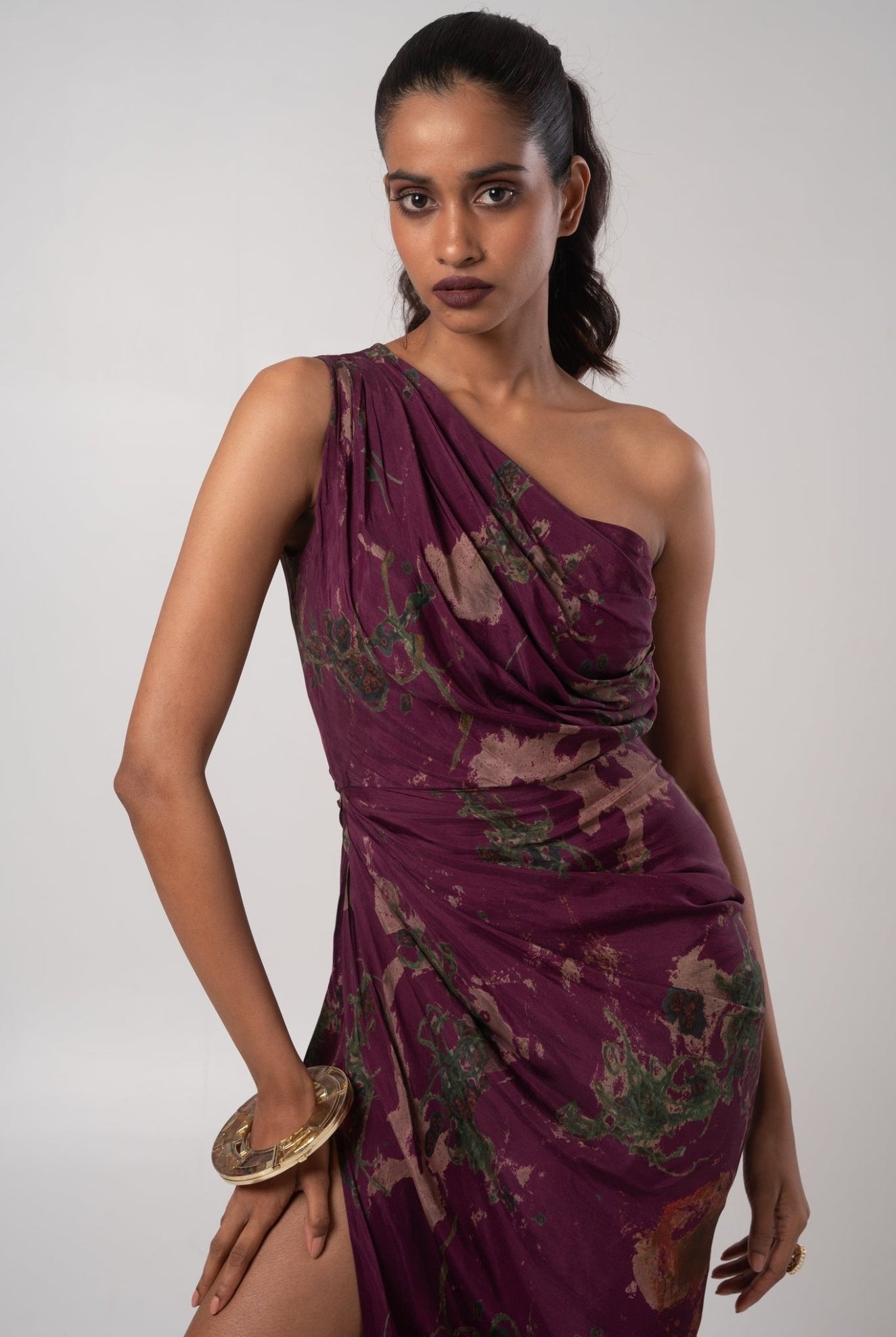 Sear Draped Dress - CiceroniDressesAdvait