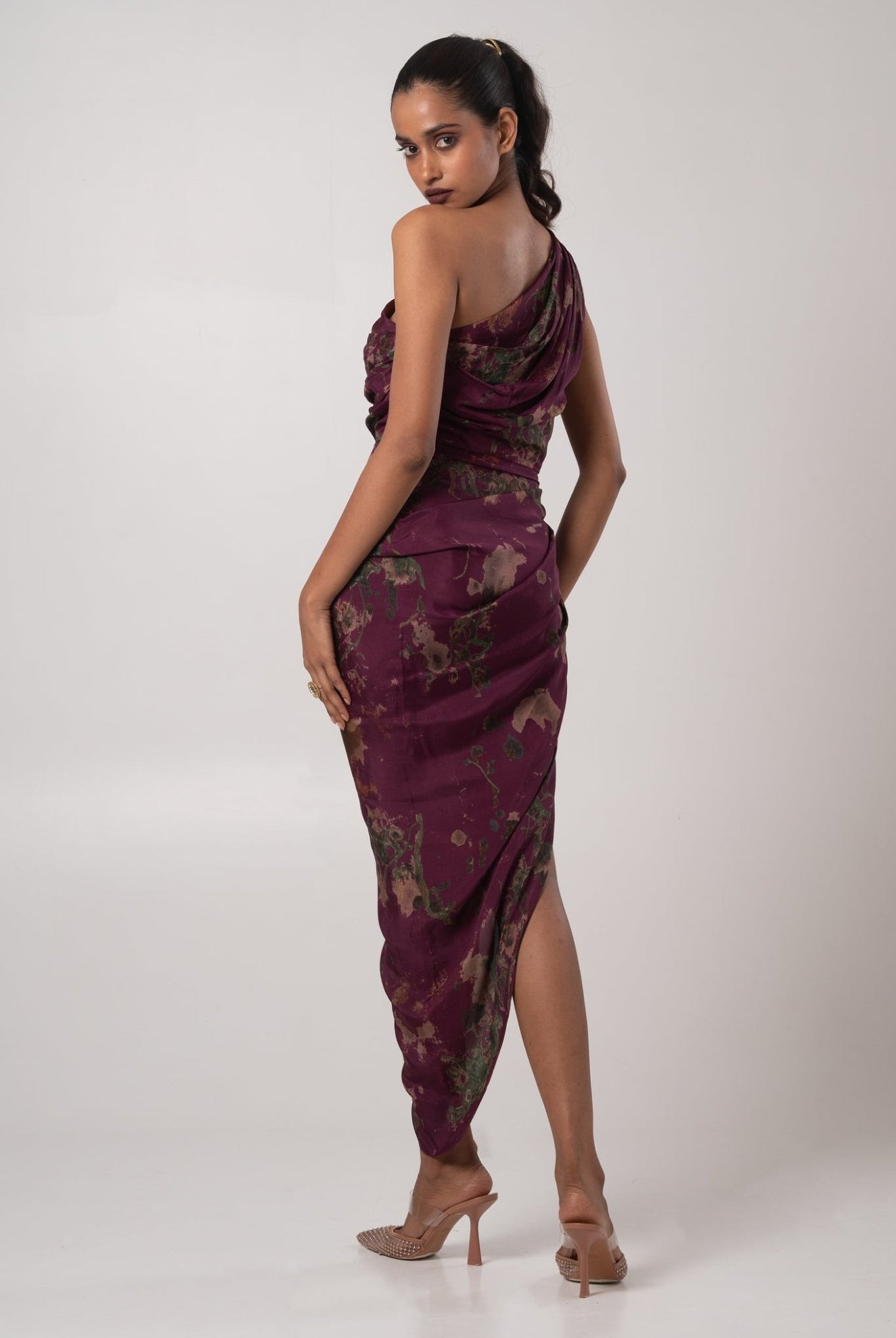 Sear Draped Dress - CiceroniDressesAdvait