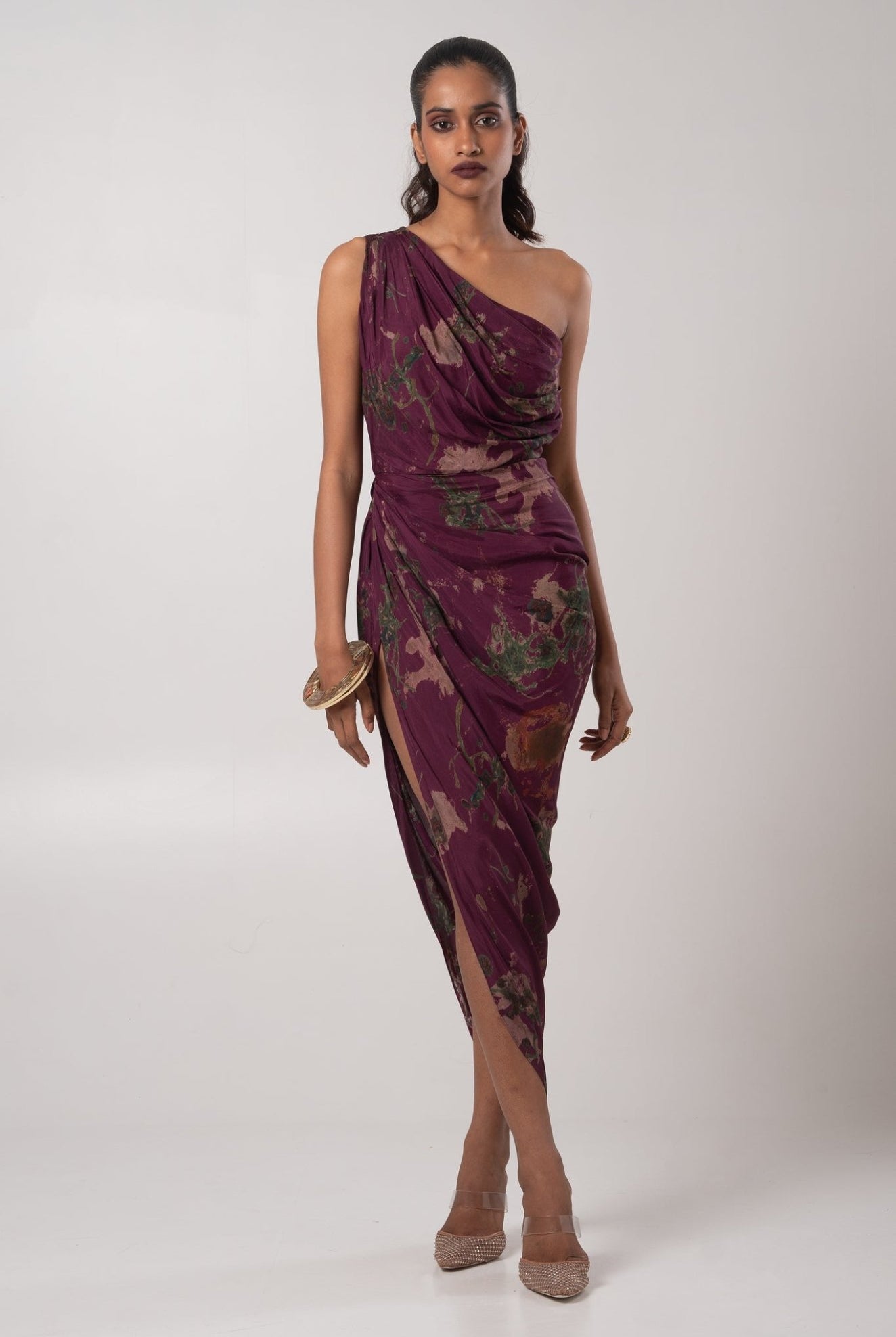 Sear Draped Dress - CiceroniDressesAdvait