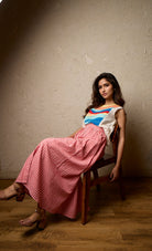 Seascape Co - ord Set - CiceroniSkirt SetArtbeats by Keerthana