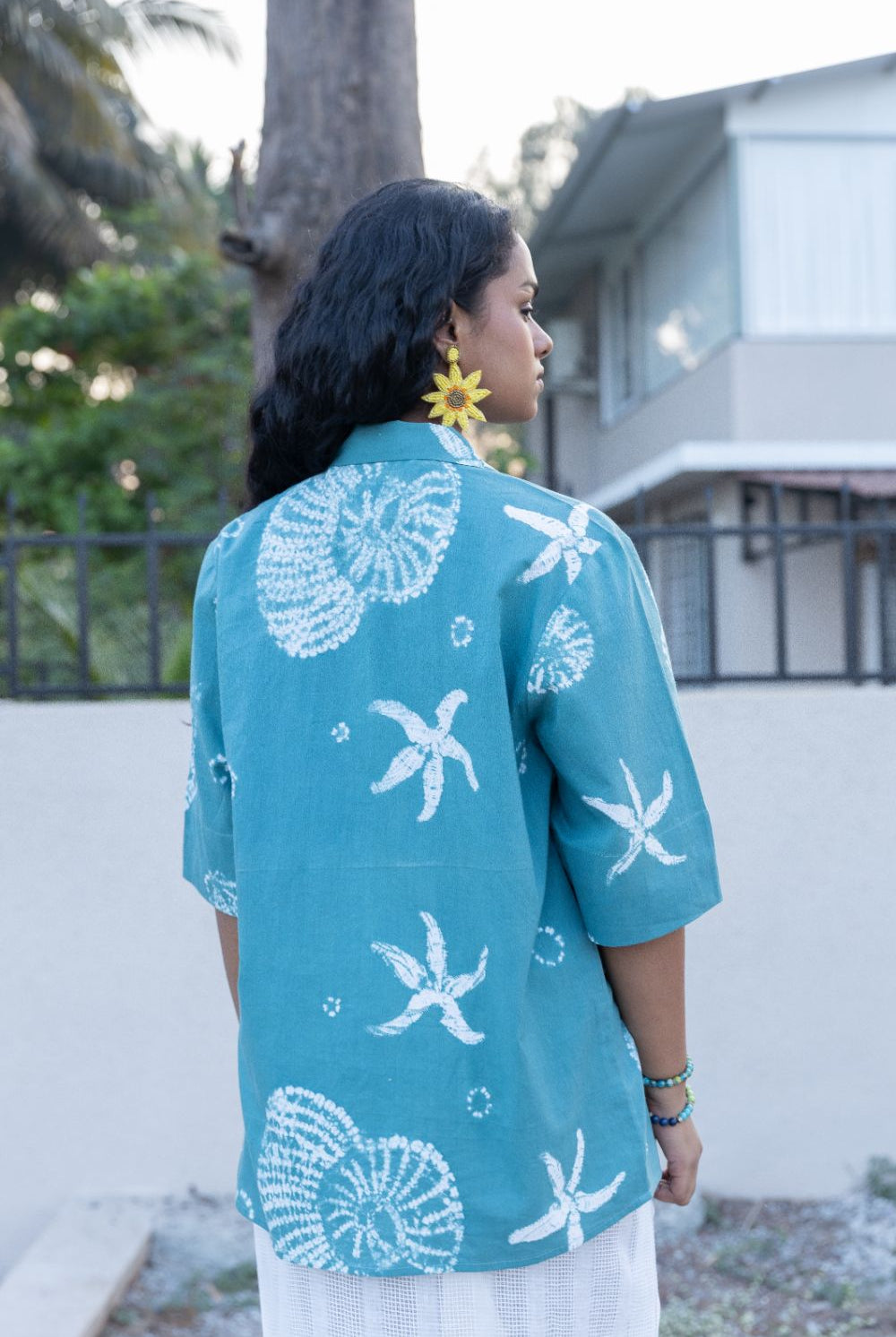 Seashell Camp Collar Shirt - CiceroniWomen ShirtsAnushé Pirani
