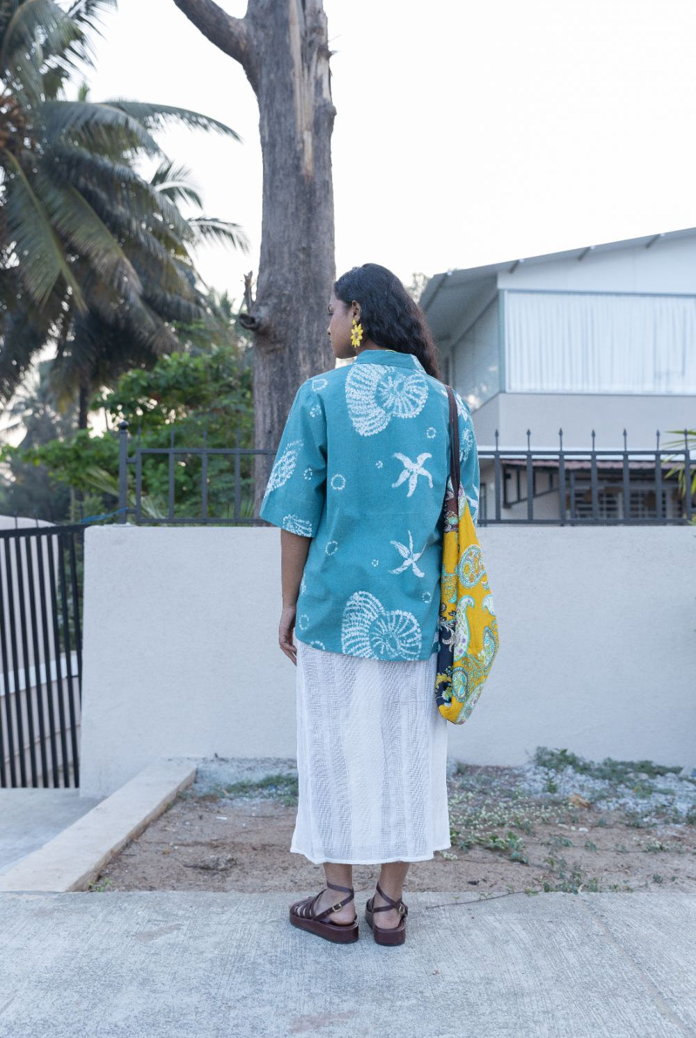 Seashell Camp Collar Shirt - CiceroniWomen ShirtsAnushé Pirani