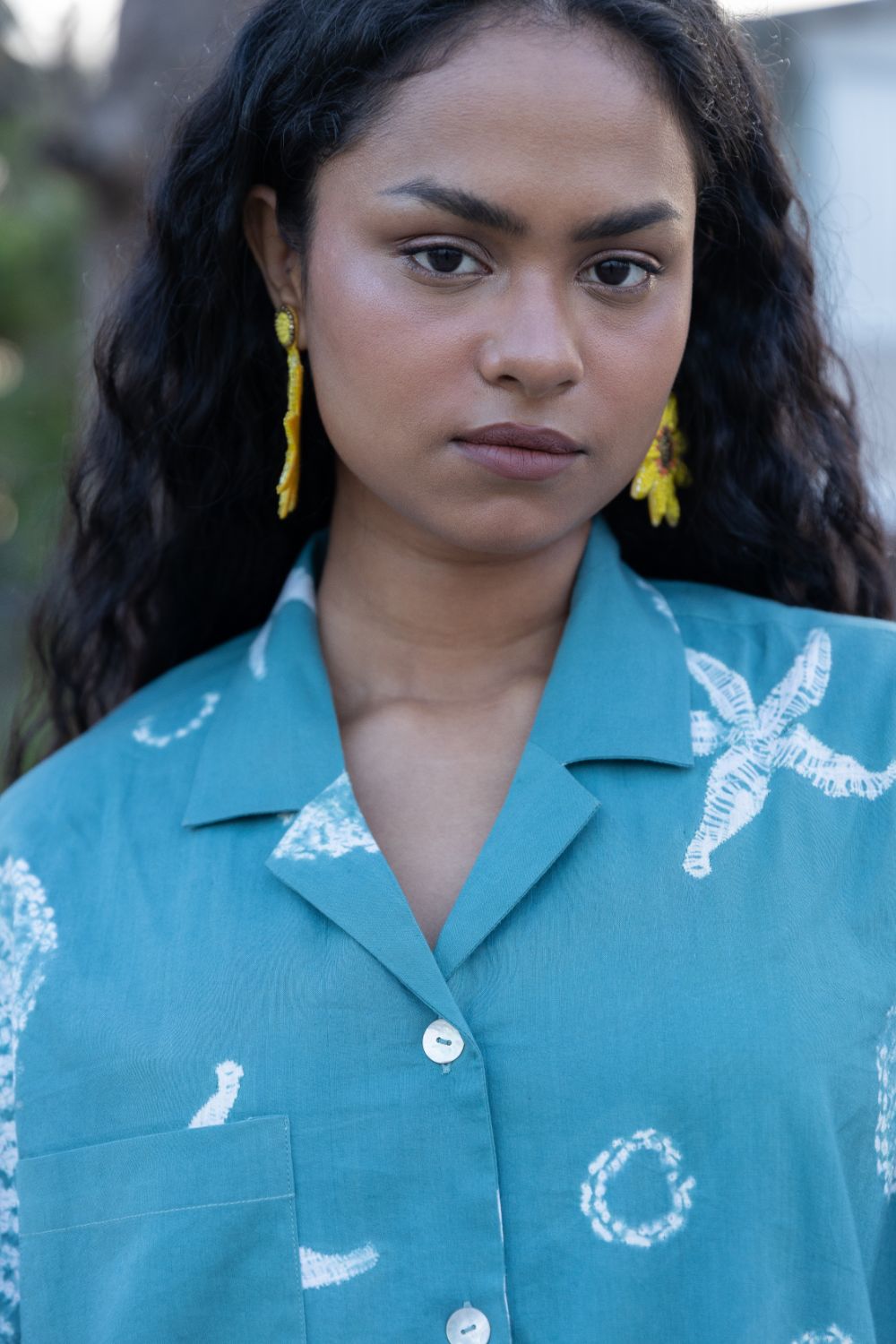 Seashell Camp Collar Shirt - CiceroniWomen ShirtsAnushé Pirani