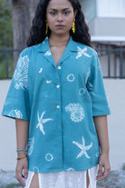 Seashell Camp Collar Shirt - CiceroniWomen ShirtsAnushé Pirani