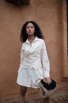 Seattle Wrap Shirt Dress - CiceroniDressesThe Terra Tribe