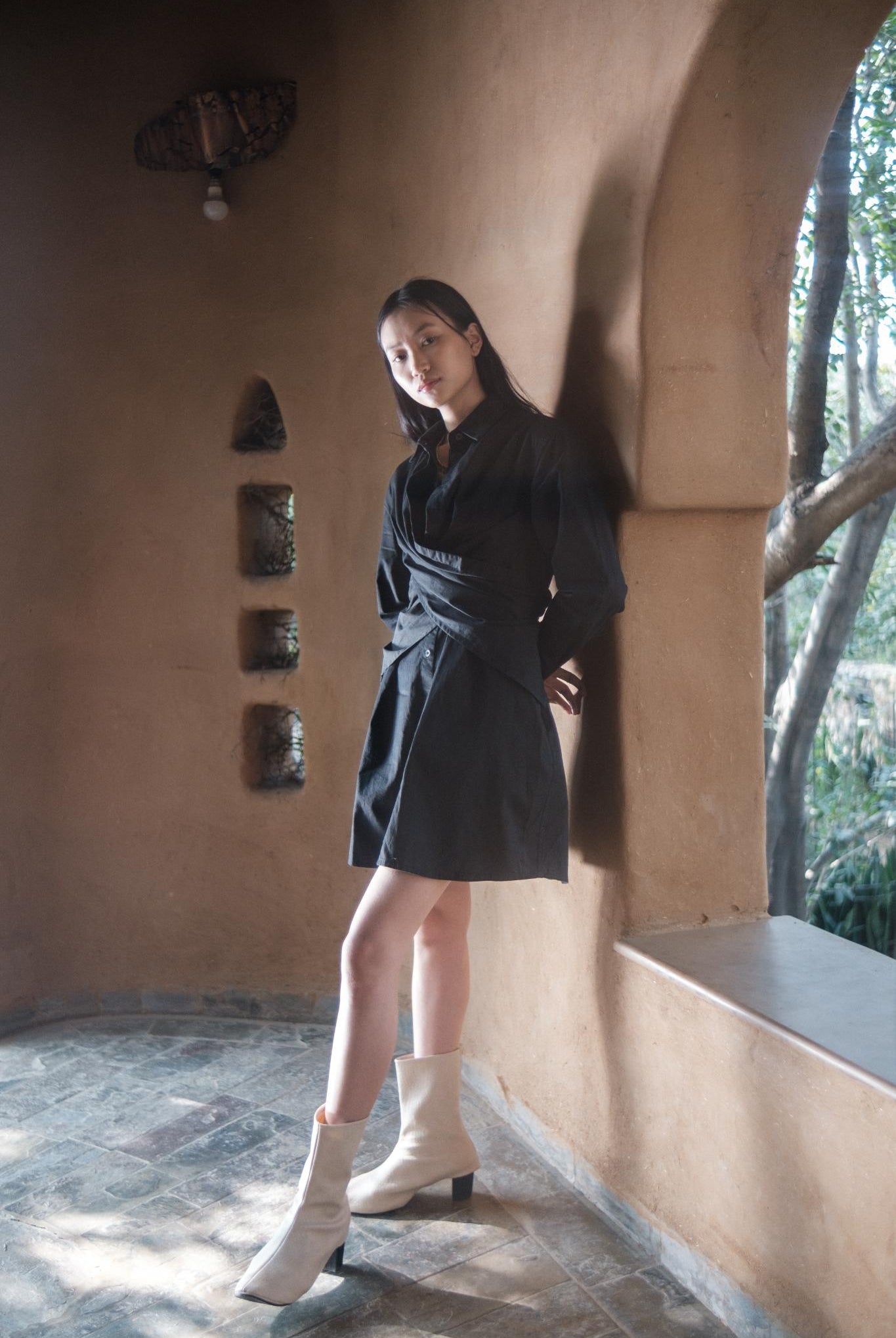 Seattle Wrap Shirt Dress - CiceroniDressesThe Terra Tribe