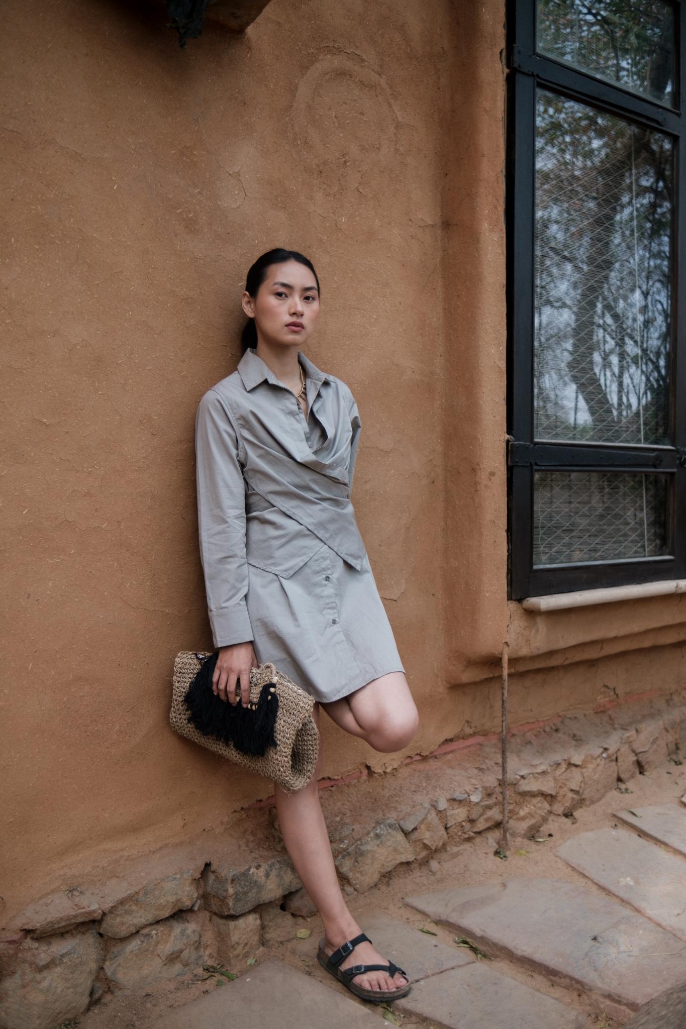 Seattle Wrap Shirt Dress - CiceroniDressesThe Terra Tribe