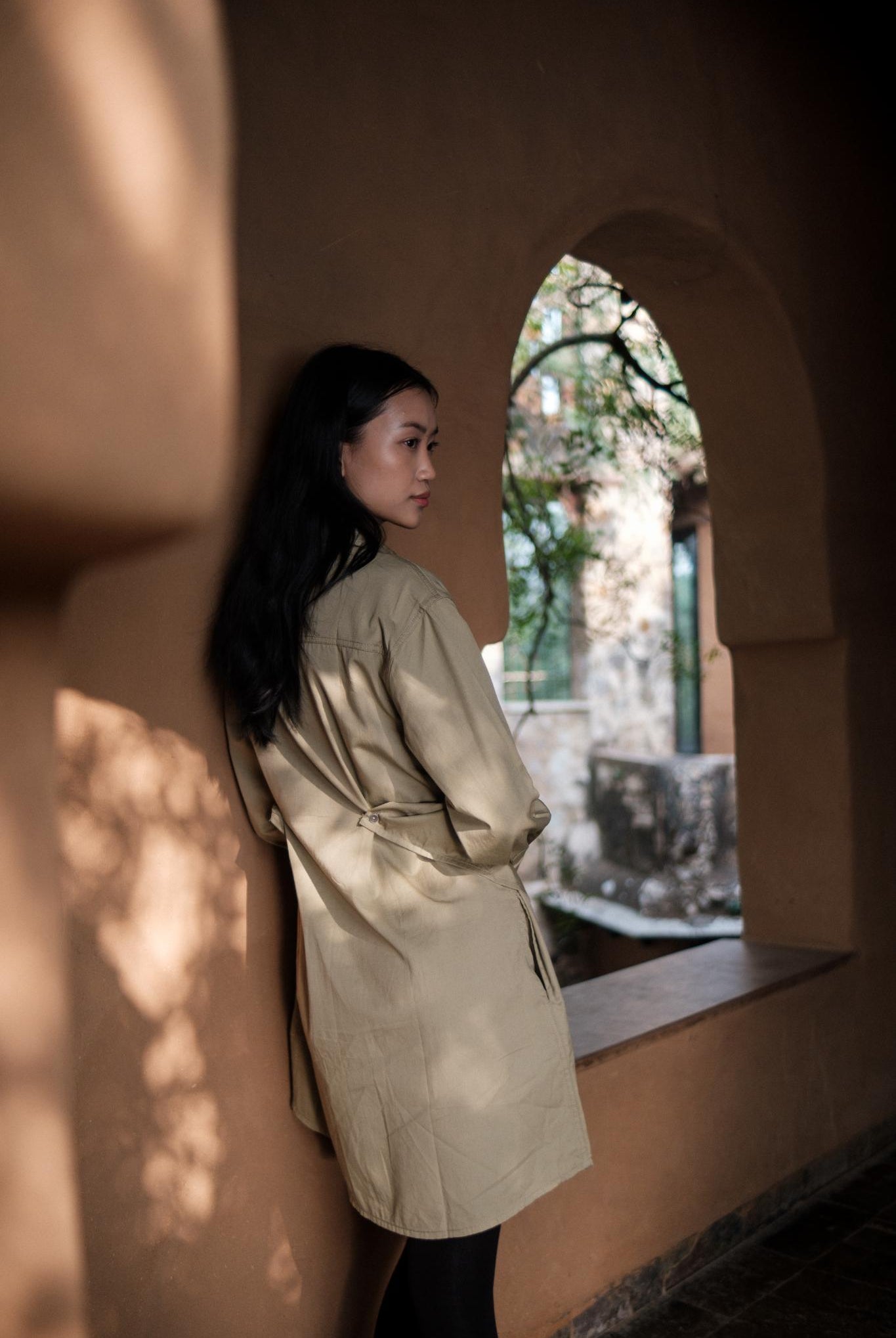 Seattle Wrap Shirt Dress - CiceroniDressesThe Terra Tribe