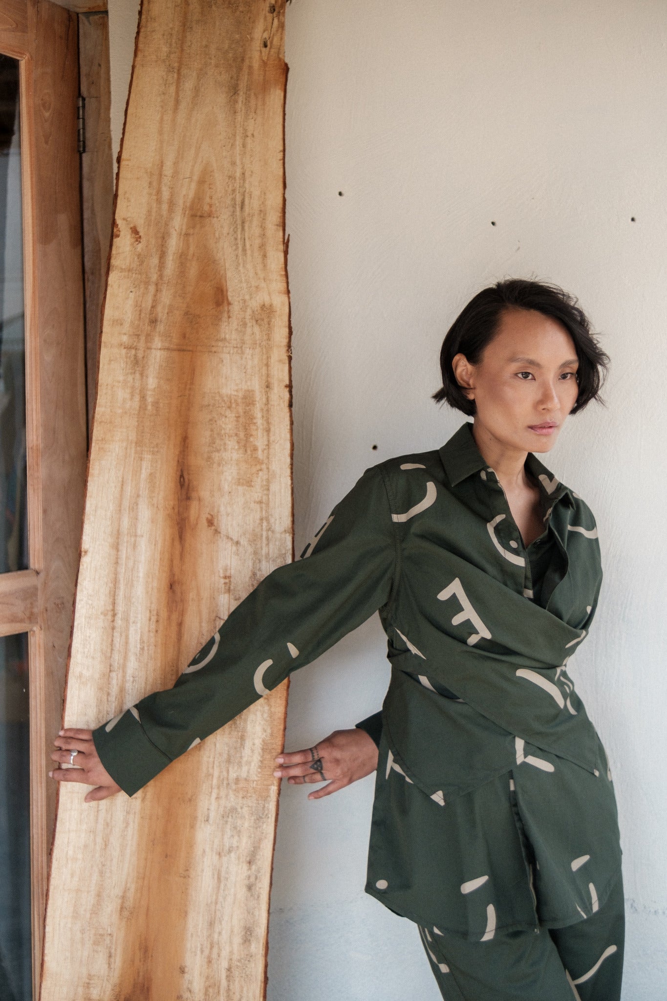 Seattle Wrap Shirt - Printed - CiceroniShirtsThe Terra Tribe