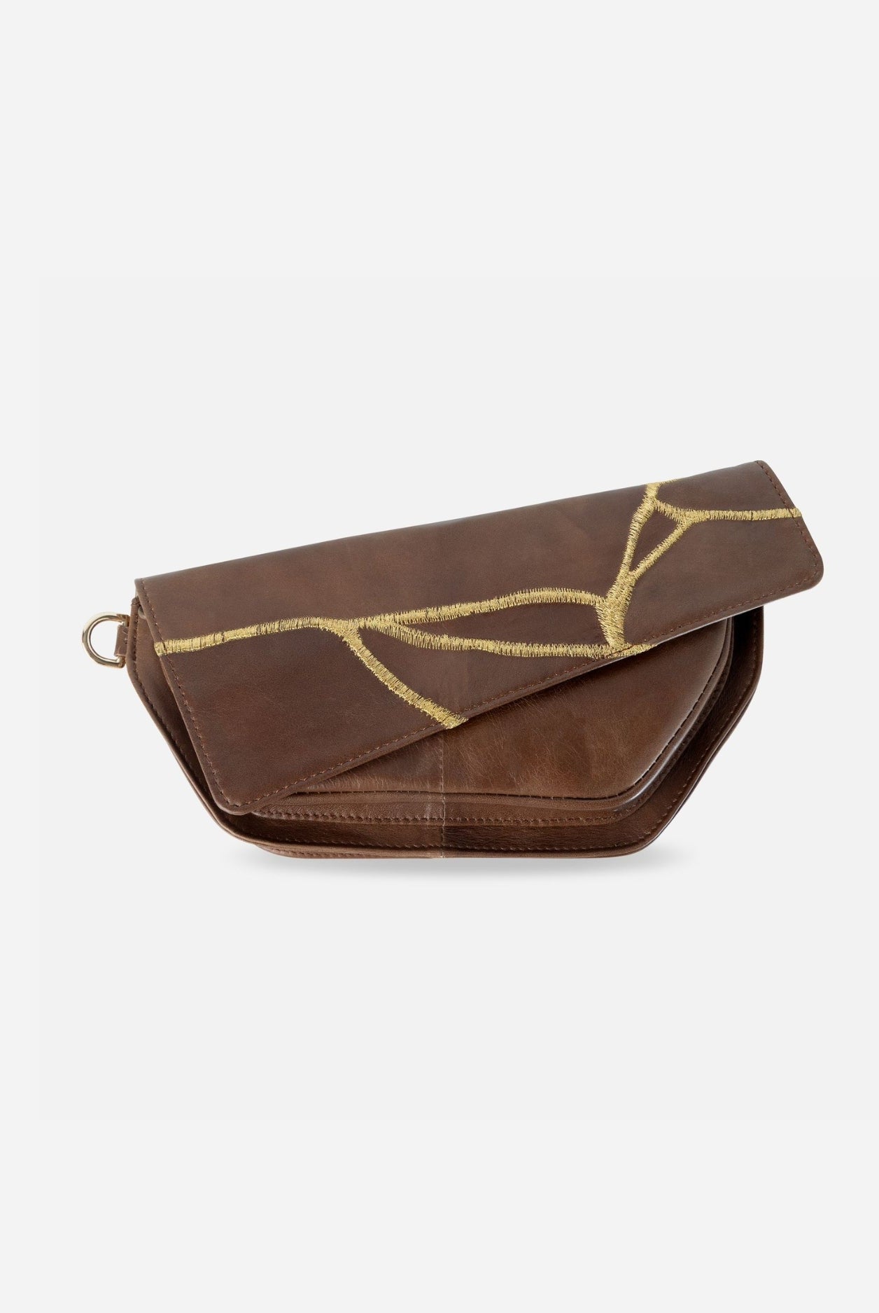 Seiki Shiatsu Crossbody System in Tan - CiceroniWalletEconock